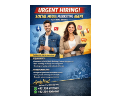 Hiring Social Media Marketing Agent