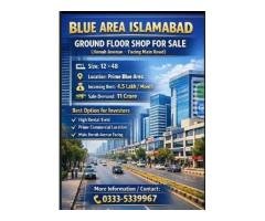 Ground Floor Shop for Sale