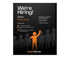 Sales Executive Jobs – Male & Female