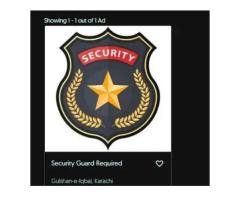 Security Guard Seeking Job