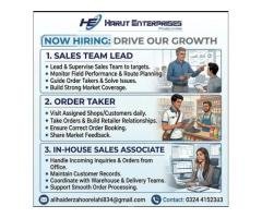 Sales Team Lead & In-House Sales Jobs