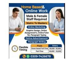 Part- Full-Time Opportunities for Male & Female