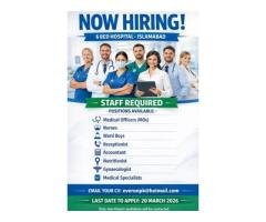 Hiring Medical & Support Staff – 6-Bed Hospital