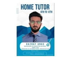 Home Tutor (Computer Science) Required