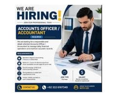 Accounts Officer / Accountant Required