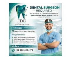 Dental Surgeon Required