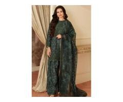 Printed Lawn 3 Piece Unstitched Women Suit