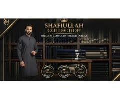 Premium Men Unstitched Cotton Suits