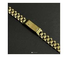 Rolex Style Gold Bracelet