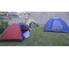 Camping Tents – 2, 3 & 5 Person Camps