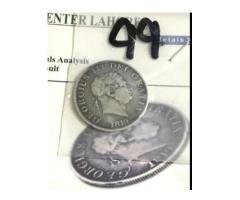 1819 George III Great Britain Silver Half Crown Coin