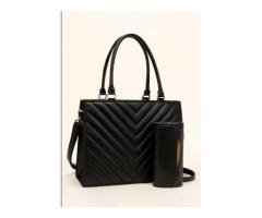 Ladies Handbag + Wallet Set