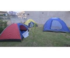 Camping Tents – 2, 3 & 5 Person Camps