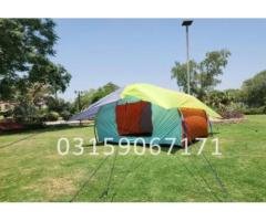 6 Person Double Layer Camping Tent for Sale