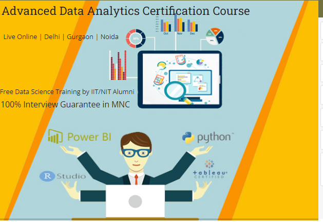 Data Analytics Course in Delhi, 110008. Best Online Live Data Analytics Training