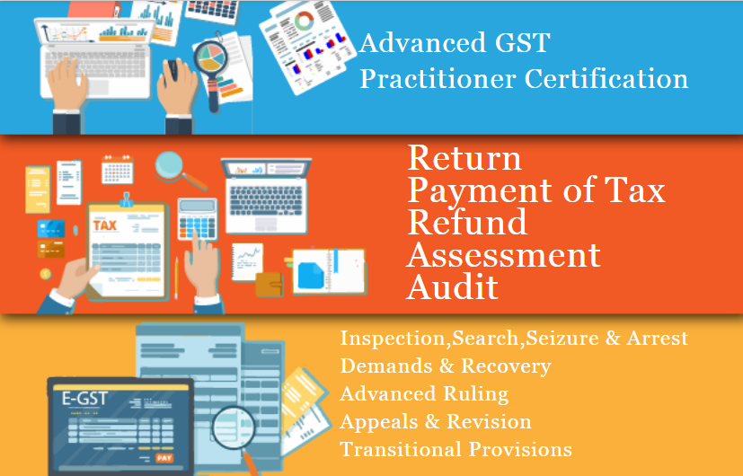 Difference Between GSTR-1, GSTR-2 and GSTR-3B, Get Practical GST Course in Delhi