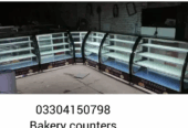 Bakery Showcase | Elegant Glass Display Counter for Cakes & Pastries