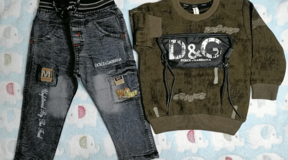 Baby Boy Outfits | Denim Jeans & Shirts