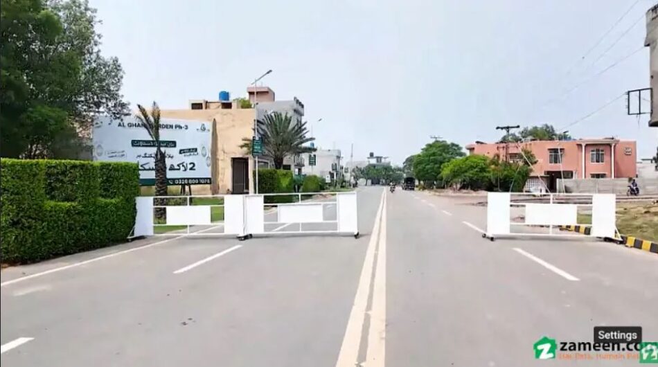 5 Marla MB Front Hot Location Plot – Haider Block, Al Ghani Garden Phase 3