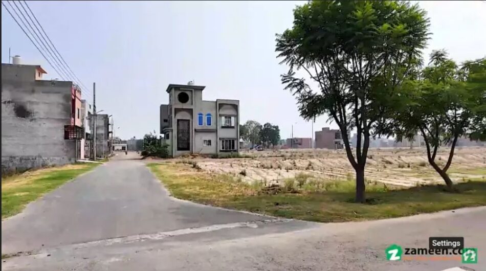 5 Marla MB Front Hot Location Plot – Haider Block, Al Ghani Garden Phase 3