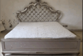 King Size Solid Wooden Bed with Drawers & Mirror – Urgent Sale