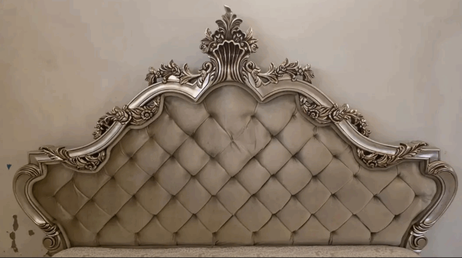 King Size Solid Wooden Bed with Drawers & Mirror – Urgent Sale