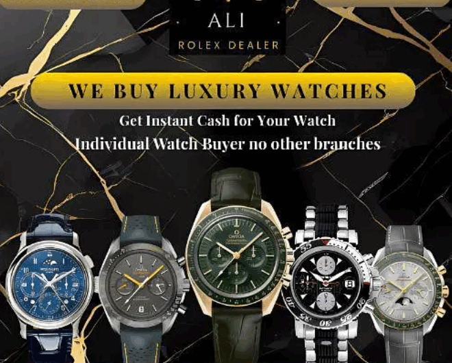 Luxury Watch Buyers – Rolex, Cartier, Omega & More