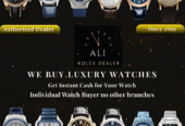 Luxury Watch Buyers – Rolex, Cartier, Omega & More