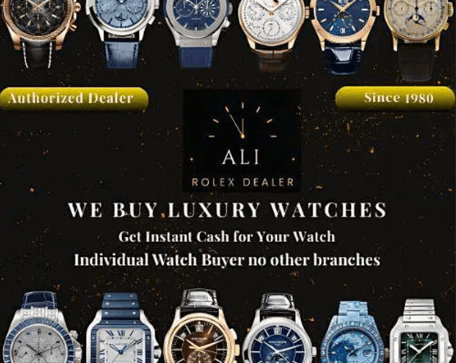 Luxury Watch Buyers – Rolex, Cartier, Omega & More