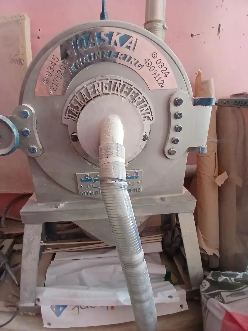 Flour Mix Machine for Sale | Double Cyclone Flour Mixer with 2HP Gear Motor