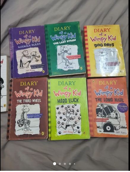 Diary of a Wimpy Kid – Complete Novel Set (7 Books)