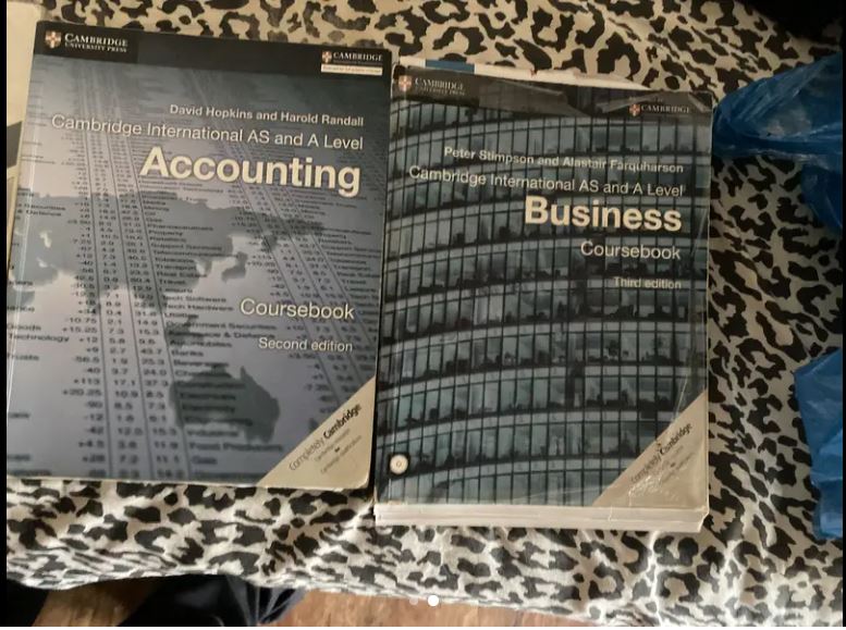 A Level Commerce Books & Past Papers Bundle (Accounting & Business Studies)